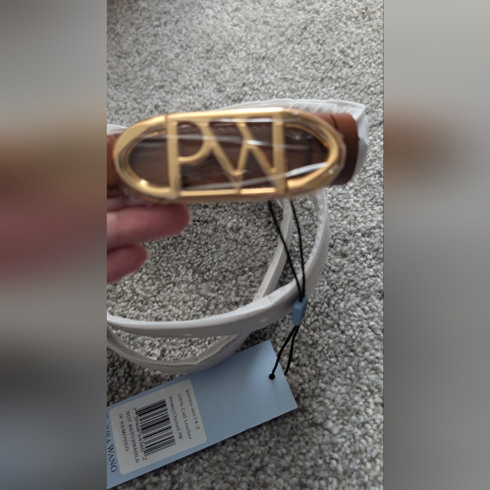 Parisa Wang Victory Arch Leather Belt